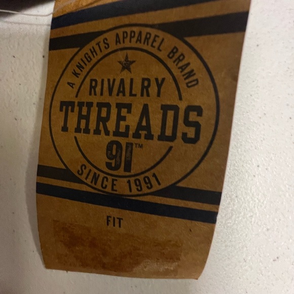 TENNESSEE SHIRT RIVALRY THREADS 91  Black and White Checkered Men's Shirt MED - Picture 8 of 11